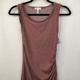 Size XS: Leith Brown Heathered Tank Dress