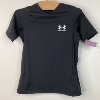 Size 7: Under Armour Black T-Shirt
