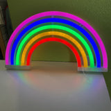 Neon Rainbow Sign
