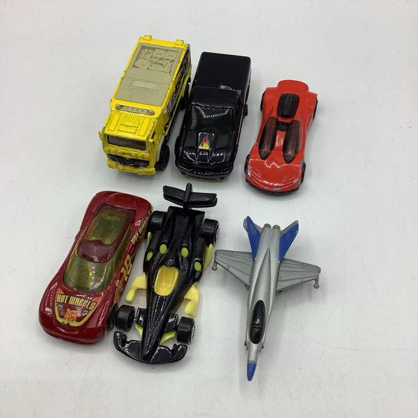 Assorted Metal 6pc Vehicles