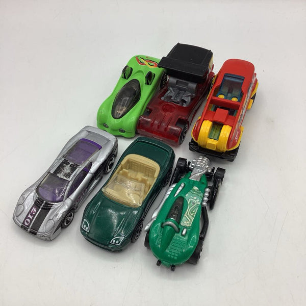 Assorted Metal 6pc Vehicles