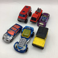 Assorted Metal 6pc Vehicles