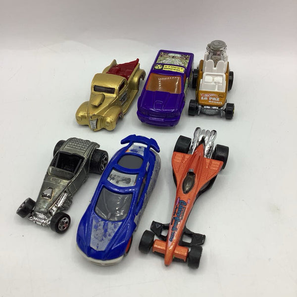 Assorted Metal 6pc Vehicles