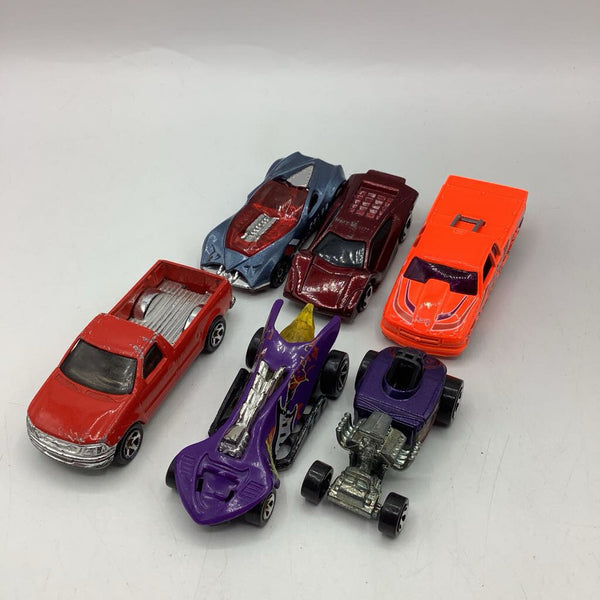 Assorted Metal 6pc Vehicles