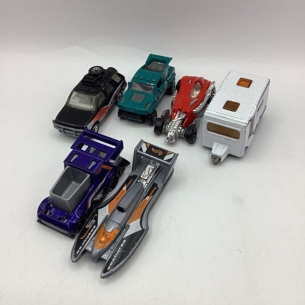 Assorted Metal 6pc Vehicles