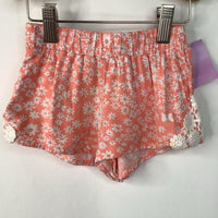 Size 18m: Tough Skins Pink/White Floral Shorts -REDUCED