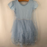 Size 2: Frozen Blue Elsa & Anna Short Sleeve Dress
