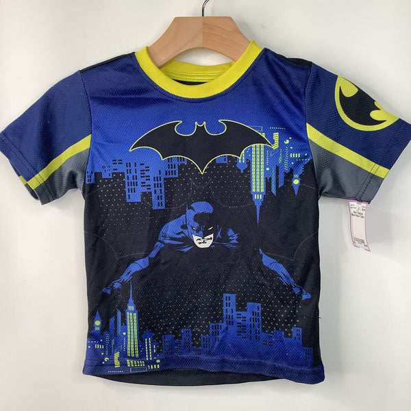 Size 7: Batman Blue/Yellow T-Shirt
