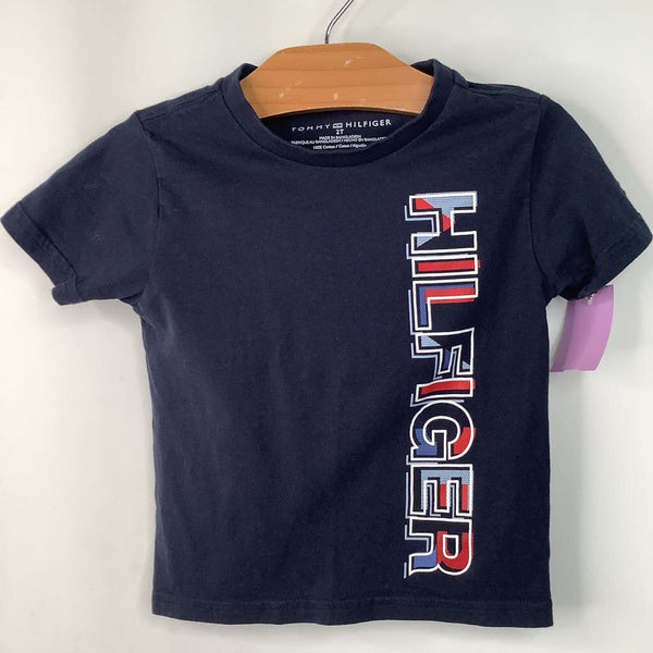 Size 2: Tommy Hilfiger Blue T-Shirt