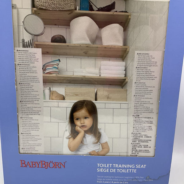 Baby Bjorn White Potty Training Seat
