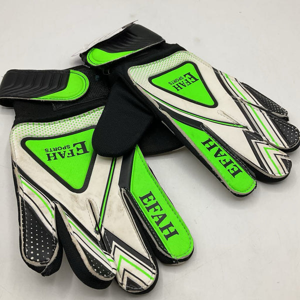 EFAH Sports Green/Black/White Baseball Gloves