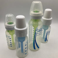 Dr.Brown's Plastic 8oz/4oz 4pc Bottles