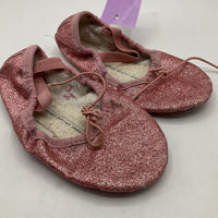 Size 9: Pink Shimmery Ballet Flats