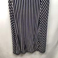 Size S: Skies Are Blue White/Bleu Striped Tank Dress