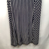 Size S: Skies Are Blue White/Bleu Striped Tank Dress