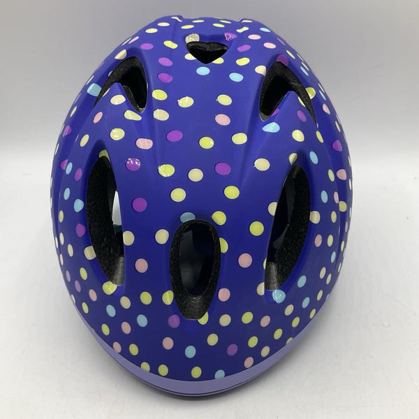 Schwinn Purple Polka Dot Helmet