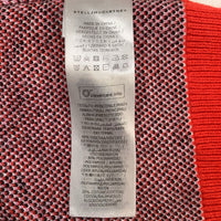 Collectors Corner Size 3: Stella McCarteny Red Multi-Color "Cheerleader" Sweater