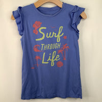 Size 12: Peek Blue "Surf Through Life" T-Shirt