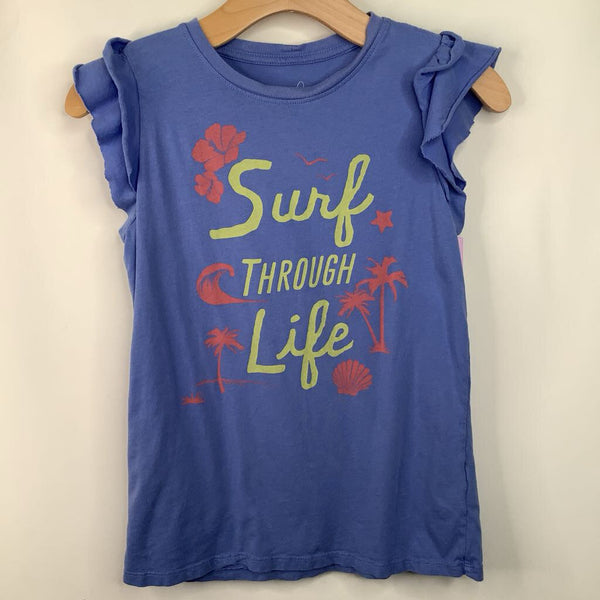 Size 12: Peek Blue "Surf Through Life" T-Shirt