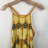 Size 12: Tea Pink/Blue Checkered Tank Dress