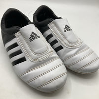 Size 2.5: Adidas Black/White Taekwondo Shoes Retail $70.00