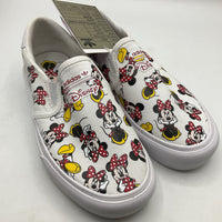 Size 3.5Y: Adidas Minnie Mouse Slip On Shoes