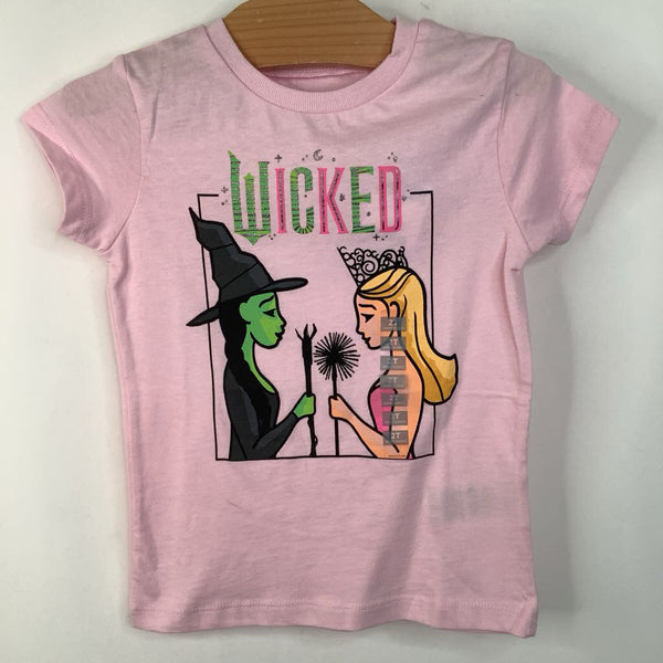 Size 2: Carter's Pink Wicked Print T-Shirt - NEW W/Tag