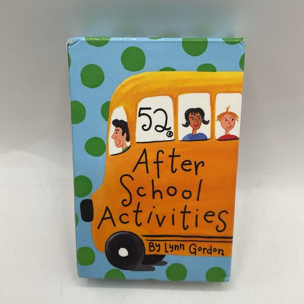 52 After School Activities Card Game