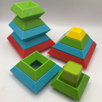 Colorful Stacking Squares