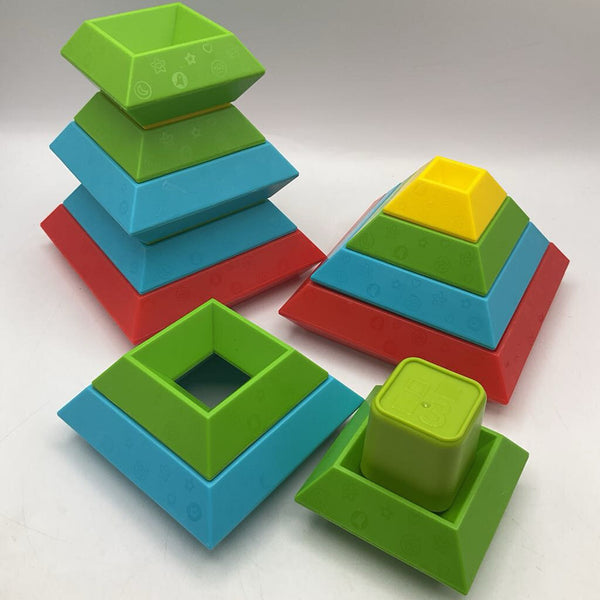 Colorful Stacking Squares