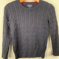 Size 7: Ralph Lauren Polo Navy Sweater