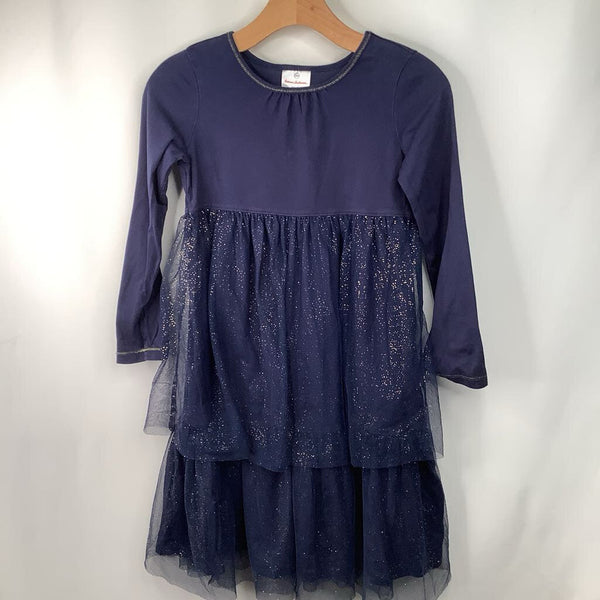 Size 10: Hanna Andersson Blue Shimmery Dress