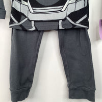 Size 4: Avengers Black Panther Grey 2pc Pjs