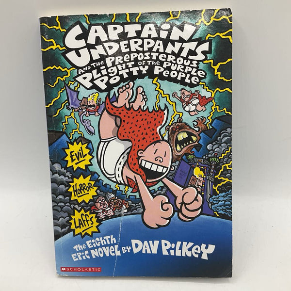 Captain Underpants And The Preposterous Plight (paperback)