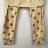 Size 2: Old Navy Yellow "You Are My Sunshine" Short Sleeve 2pc PJs