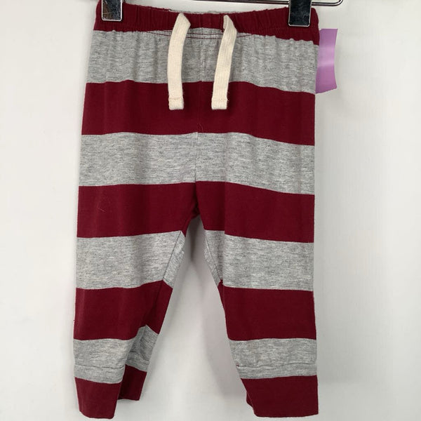 Size 3-6m: Gap Red/Grey Draw String Pants