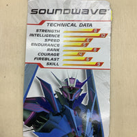 Collectors Corner :Transformers Prime 1st Edition Soundwave -Decepticon
