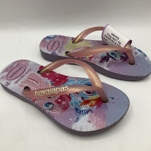 Size 9: Havaianas My Little Pony Sandals