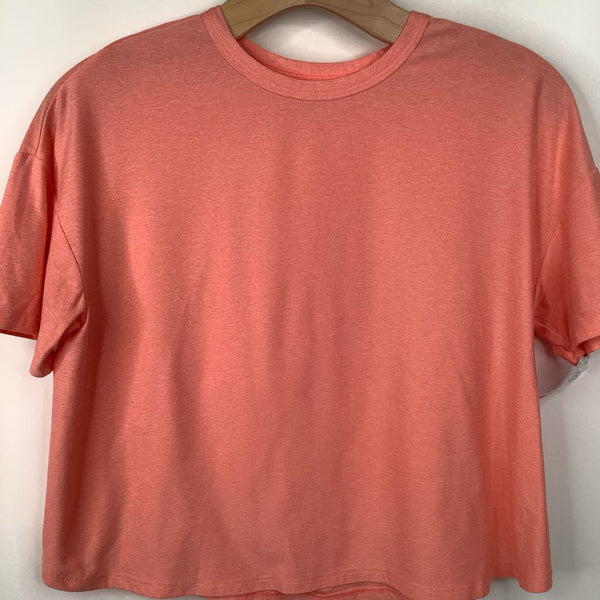 Size 14-16: Old Navy Light Orange Heathered Athletic T-Shirt
