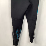 Size 8: Oneill Black/Blue/Grey Wetsuit