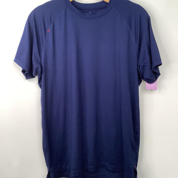 Size 12-14: Crewcuts Navy Athletic Shirt