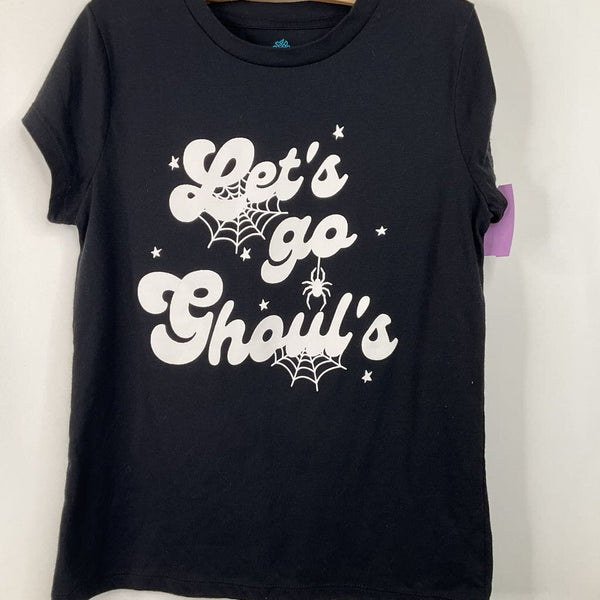 Size 10-12: Black Let's Go Ghouls T-Shirt