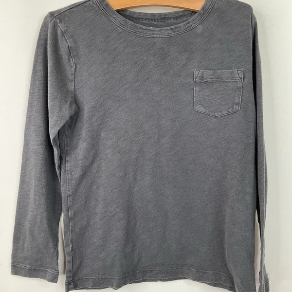 Size 4-5: Crewcuts Grey Long Sleeve Shirt