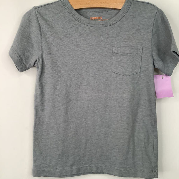 Size 4-5: Crewcuts Grey T-Shirt