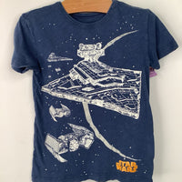 Size 4-5: Crewcuts Blue Star Wars T-Shirt