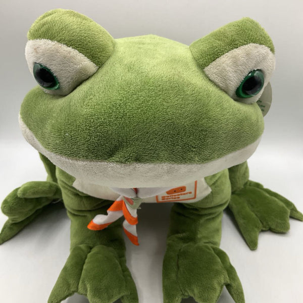 Backyard Buddies Frog Plush-NEW W/Tag