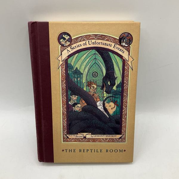 A Series Of Unfortunate Events: The Reptile Room (hardcover)