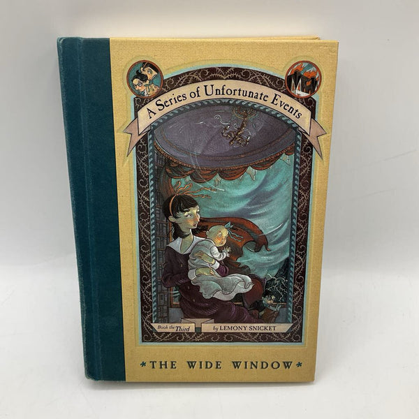 A Series Of Unfortunate Events: The Wide Window (hardcover)