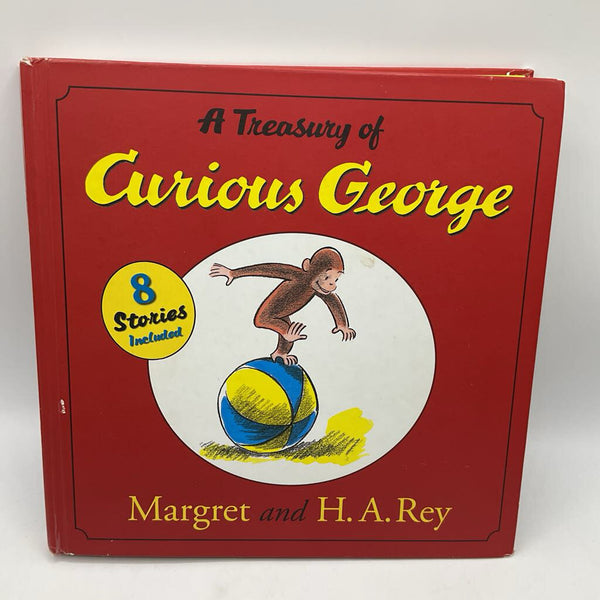 A Treasure Of Curious George: 8 Stories (hardcover)