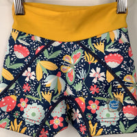 Size 3-4: Splash About Navy Floral Splash Jammer